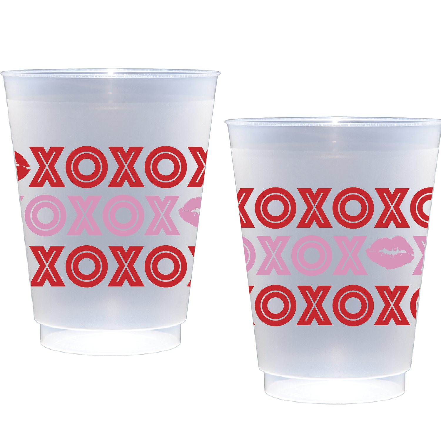 Valentines xoxo | Frosted Flex Cup